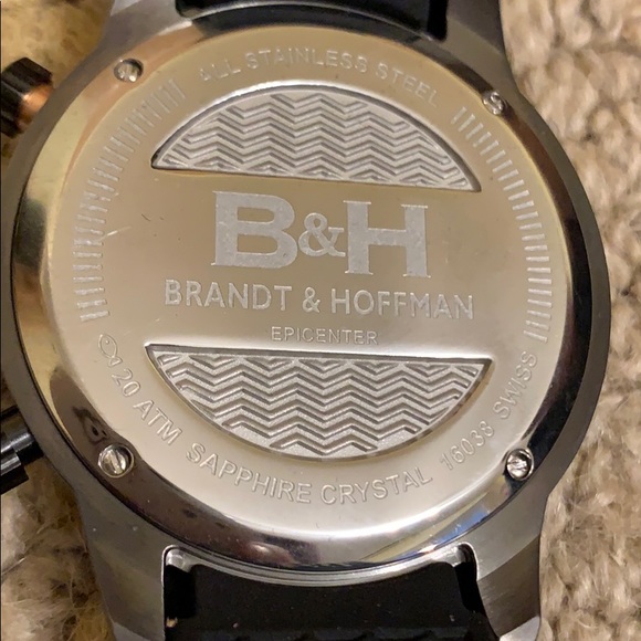 ‼️SOLD‼️Brandt & Hoffman Epicenter Men’s Diver Watch - Picture 3 of 8